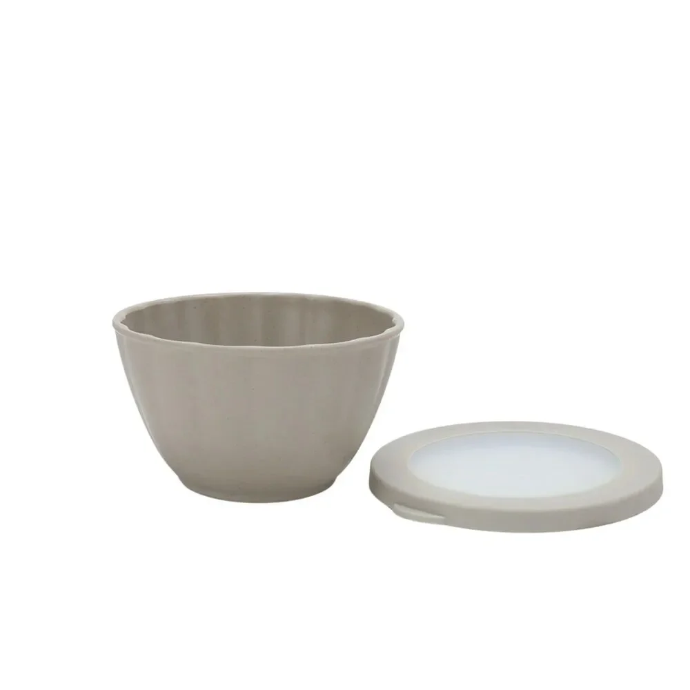 Pioneer Woman Melamine Prep Bowl 8 pc Set Blue Purple Beige Green